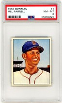 1950 Bowman Mel Parnell #1 PSA 8 P1260 - £4,806.23 GBP