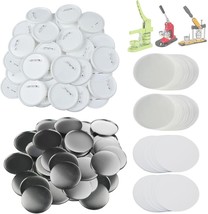 100 Sets 75mm(3 inch) Button Parts for Button Maker Machine Supplies Pin... - €40,58 EUR