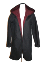 Lululemon Jacket Women&#39;s Size Small S 4/6 Black Hooded Open Front - £35.14 GBP
