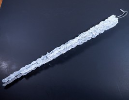 Christmas Ornament Icicle 18.5&quot; Long Clear Acrylic Vintage - £11.78 GBP
