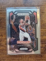 Damian Lillard 2023-24 Panini Prizm Monopoly #73 - Portland Trail Blazer... - $2.96