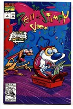 Ren and Stimpy Show Comics #1 1992- includes sticker- Marvel NM- - $37.59