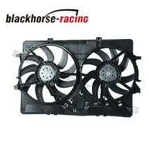 Dual Radiator Condenser Cooling Fan For 2009-2017 Audi A4 A5 S4 S5 Quattro Q5 - $102.99