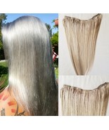 20&quot; Machine Weft Hair Weave, Sew In,100 grams,Human Hair Extensions Ash ... - $123.74