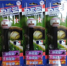 Houston Astros Lot of 3 Pez Dispensers New in Box - £23.50 GBP