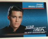 Star Trek Fifth Season Commemorative Trading Card 012 Wesley Crusher Wil... - £1.54 GBP
