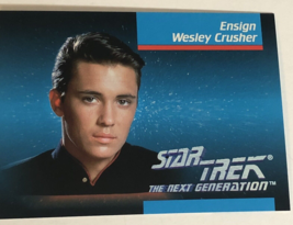Star Trek Fifth Season Commemorative Trading Card 012 Wesley Crusher Wil Wheaton - £1.54 GBP