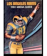 LOS ANGELES RAMS 1981-MEDIA GUIDE VG - £14.74 GBP