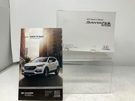 2017 Hyundai Santa FE Grand Santa Fe Owners Manual Set with Case OEM H04B04001 - £46.75 GBP