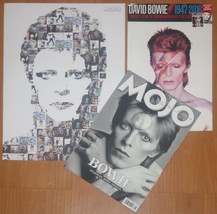 MOJO #268 March 2016 David Bowie 1947-2016 Death Tribute UK magazine with poster - £18.39 GBP