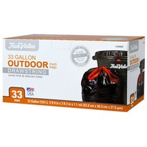 TV 33CT 33GAL Trash Bag - $28.36
