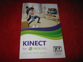 Kinect System: Xbox 360 Video Game Instruction Booklet - £1.57 GBP