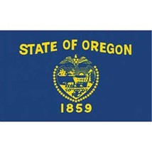 Oregon Flag with Grommets 2ft x 3ft - £10.86 GBP