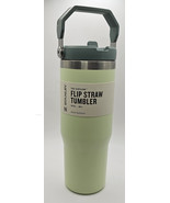 NEW Stanley The IceFlow Flip Straw Tumbler 30oz Pale Lime - $71.15 CAD