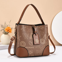  Printed Handbags Fashion Casual Western Style Simple Shoulder Cross Body Bucket - £33.40 GBP