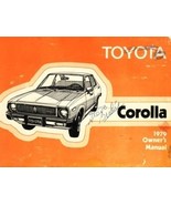 1979 Toyota COROLLA owner&#39;s owners manual book guide - £4.69 GBP