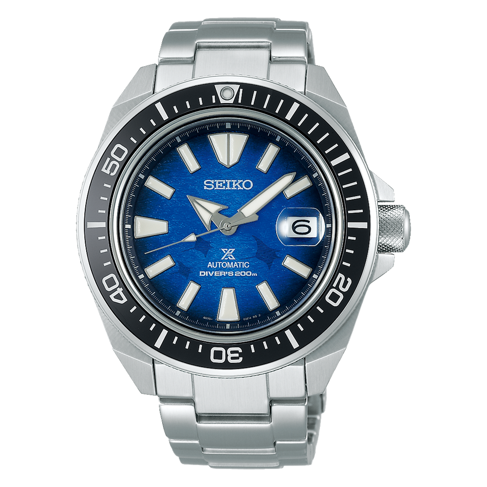 Primary image for Seiko Prospex Save The Ocean Samurai SS 43.8 MM Automatic Watch SRPE33K1