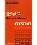 1982 Honda CIVIC owner&#39;s owners manual book guide - £4.69 GBP