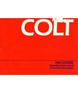 1984 Dodge COLT owner&#39;s owners manual book guide - £4.69 GBP