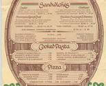 Giuliano&#39;s Delicatessen &amp; Bakery Menu 6 Southern California Locations 1978 - £14.21 GBP