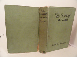 Son of Tarzan Lt Green Boards HC Edgar Rice Burroughs NO DJ 1978 Burt - £39.70 GBP