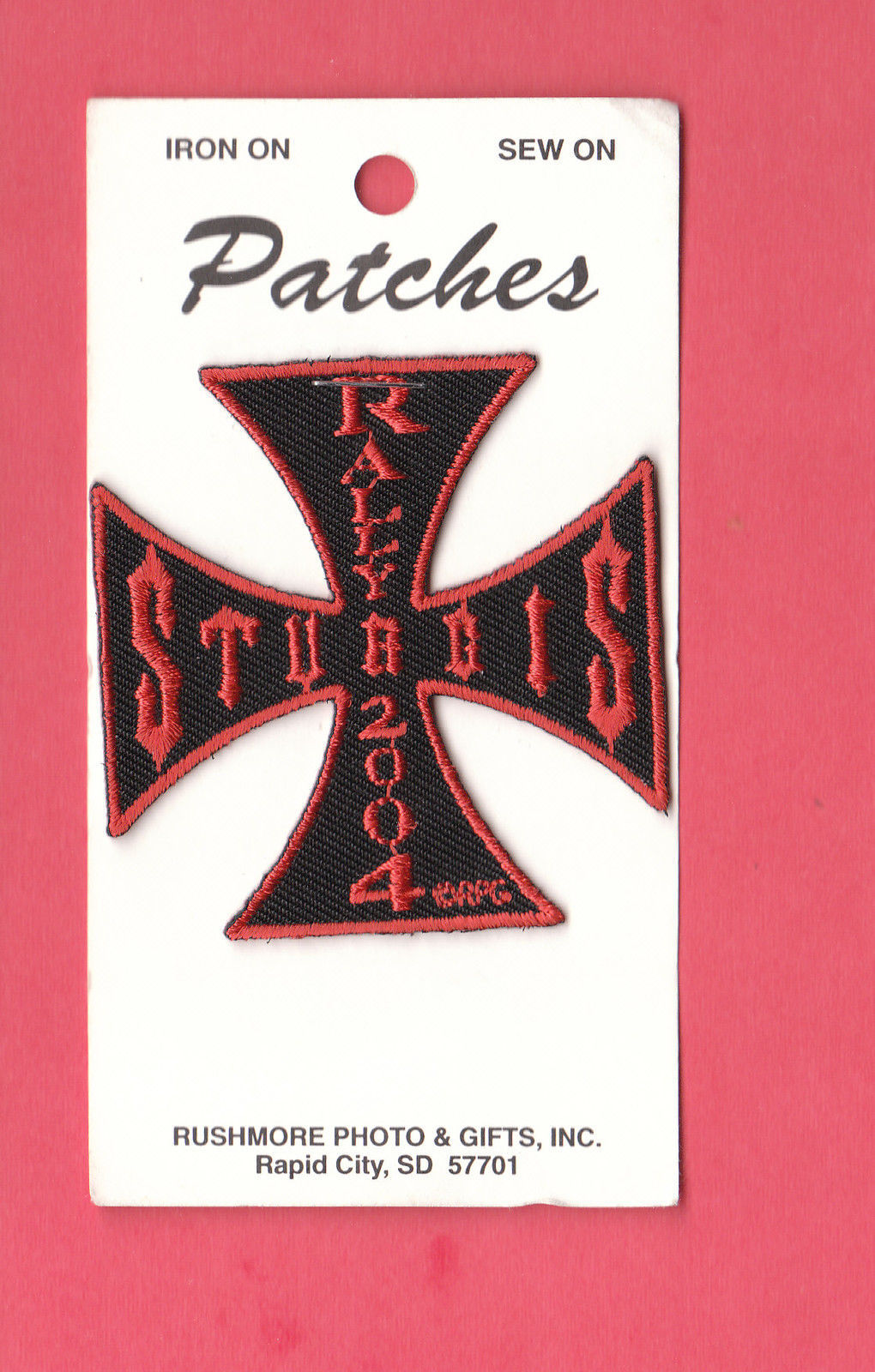 2004 STURGIS Bike Rally PATCH free shipping - $4.00