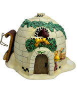 VTG 1999 Debbie Mumm Crystal Flake&#39;s Home Lighted Igloo - $507.21 MXN