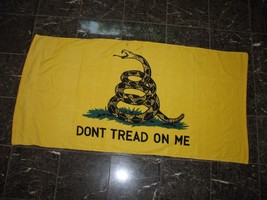 K&#39;s Novelties Gadsden Dont Tread on Me Tea Party 30 x 60 Beach Towel (Co... - £18.07 GBP