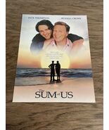 The Sum of Us Original Press Kit Sheet Video Store Promo Russell Crowe K... - $11.18