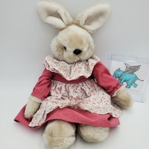 Vintage1986 Country Cottage Bunny Rabbit Chadwick-Miller Plush Stuffed Toy Korea - £15.65 GBP