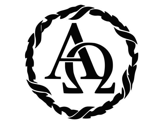 ALPHA OMEGA Christian Jesus Vinyl Decal Car Truck Sticker CHOOSE SIZE COLOR - $2.86 - $6.82