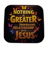  Christian Refrigerator Magnet – “Nothing Is Greater Than Jesus&quot; - $86.34 MXN