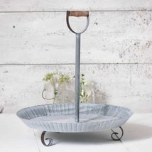 Display Tray in distressed Weathered Zinc - $54.99