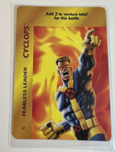 Marvel Overpower 1995 New Cyclops Character Fearless Leader #AF  Common - £1.56 GBP