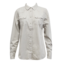 Harley-Davidson Women&#39;s Beige 1903 L/S Woven Shirt (S17) - £23.00 GBP