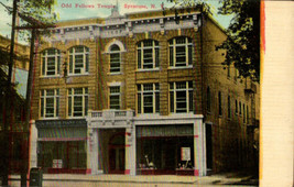 Syracuse NY  Odd Fellows Temple Americhrome c1910 Postcard - £7.73 GBP