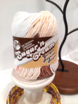 (NEW) Lily Sugar &#39;n Cream Yarn Natural Stripes  #21010 (2 oz.) 4 ply cotton - £3.51 GBP