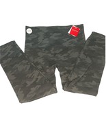 SPANX Cropped Camo Leggings XL Extra Large Gray Print - $52.13 CAD