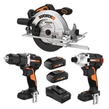 Worx WX530L 20V Power Share ExacTrack 6.5&quot; Cordless Circular Saw - $177.44