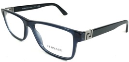 Versace 3211 Eyeglasses Men&#39;s Navy Blue Authentic New - £154.69 GBP