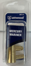 Attwood Brass Fuel Tank Fitting 1/4&quot; Male NPT Threads Mercury Mariner 8873-6 - £4.97 GBP