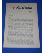 Australia Vintage Pamphlet Booklet Brochure May 1956 Music - $20.56 CAD