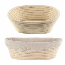 Oval Kitchen Supplies Round Bakeware Bread Proofing Proving Handmade Bread Baske - £19.35 GBP