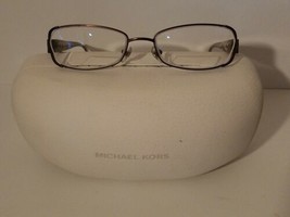 Michael Kors MRK436 Eyeglass Frame Light Brown Olive -50-17-135 w/ Case - $24.74