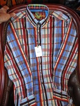 Robert Graham Designer Multicolored Shirt - £155.87 GBP