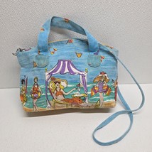 Vintage Anne Ormsby Beach Ladies Canvas Bag Purse - $41.30 CAD