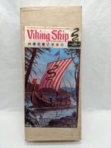 Aurora 751 Viking Ship A Young Model Builders Club Plastic Assembly Kit - $86.60