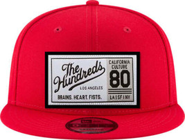 The Hundreds Unisex Cult Snapback Color Red Size 7-3/8 - £25.89 GBP