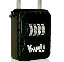 Vault Lock New Sealed Numeric Portable Lock Box MFS Supply 4 Digit Combo... - $24.99