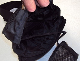 Nylon Microfiber Messenger Sling Bag ~ 6&quot;x7.5&quot; Cargo Area, Tethered ID P... - $14.65